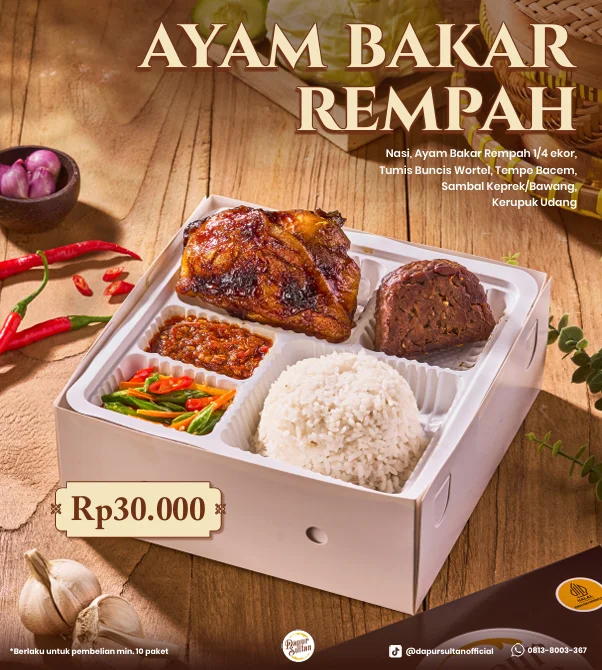 Nasi Box Ayam Bakar